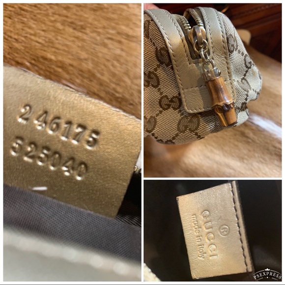 ❌SOLD❌💙AUTH GUCCI COSMETIC POUCH EUC 💙 - Picture 8 of 12